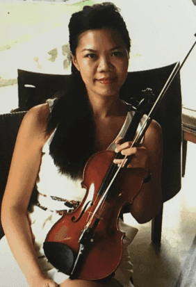 Elaine Khong, violin teacher in Singapore