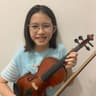 Ayanna Tan Lua, violin student of Elaine Khong