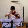Karen, Mother of Toh Sheau Min and Toh Sheau Kai, violin student of Elaine Khong